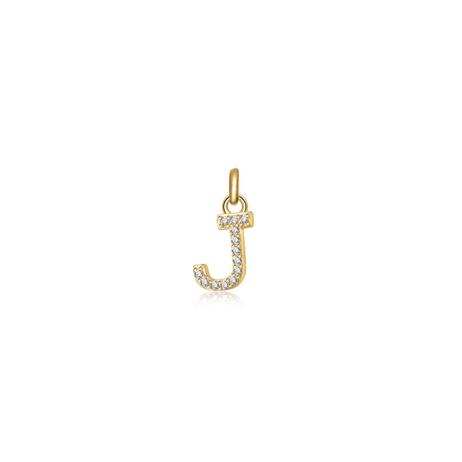 Collier "Little Initiale" ~ Argent Sterling