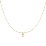 Charger l&#39;image dans la galerie, Collier &quot;Little Initiale&quot; ~ Argent Sterling

