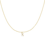 Charger l&#39;image dans la galerie, Collier &quot;Little Initiale&quot; ~ Argent Sterling
