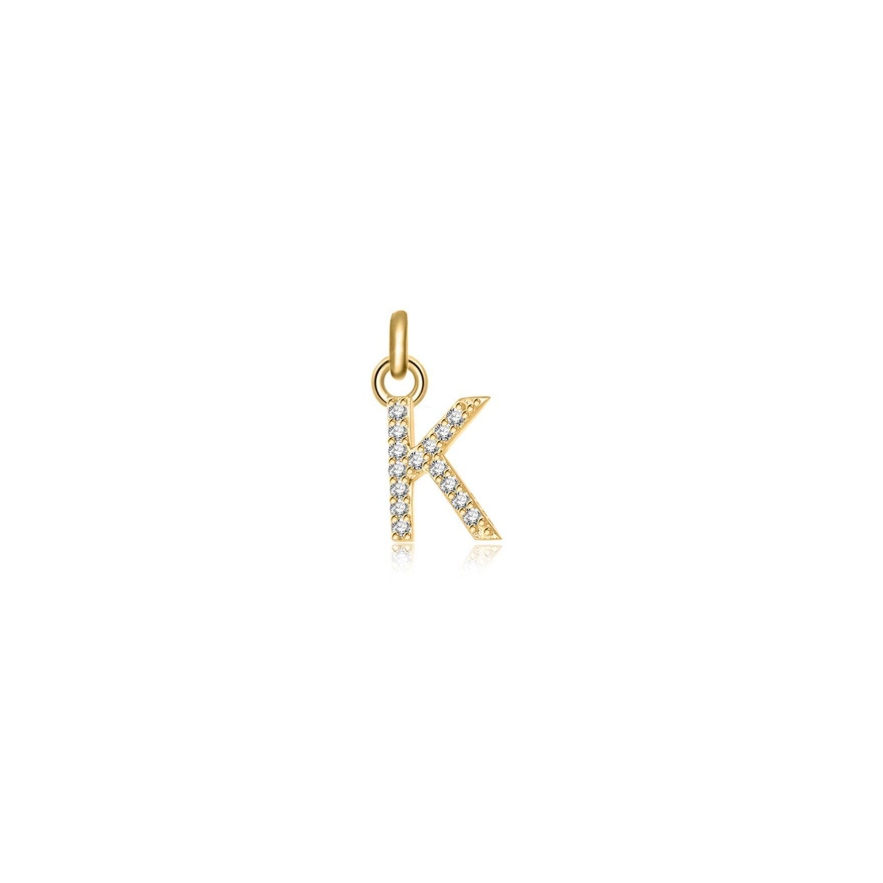 Collier "Little Initiale" ~ Argent Sterling