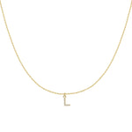 Charger l&#39;image dans la galerie, Collier &quot;Little Initiale&quot; ~ Argent Sterling
