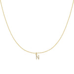 Charger l&#39;image dans la galerie, Collier &quot;Little Initiale&quot; ~ Argent Sterling
