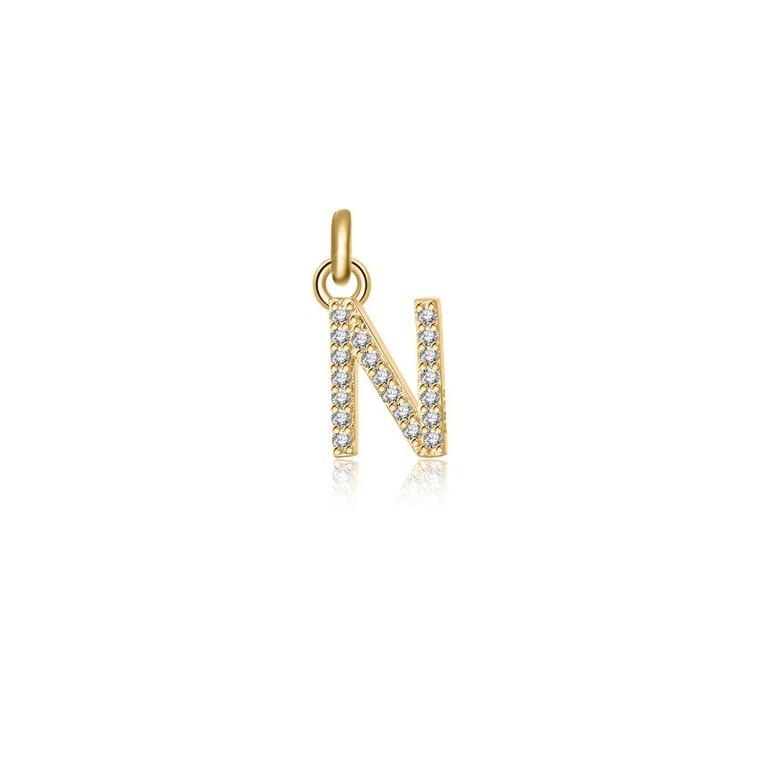 Collier "Little Initiale" ~ Argent Sterling