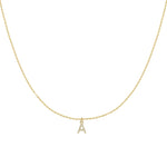 Charger l&#39;image dans la galerie, Collier &quot;Little Initiale&quot; ~ Argent Sterling
