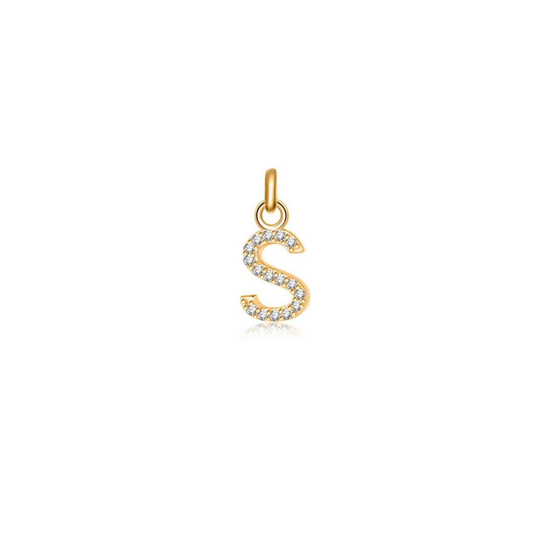 Collier "Little Initiale" ~ Argent Sterling