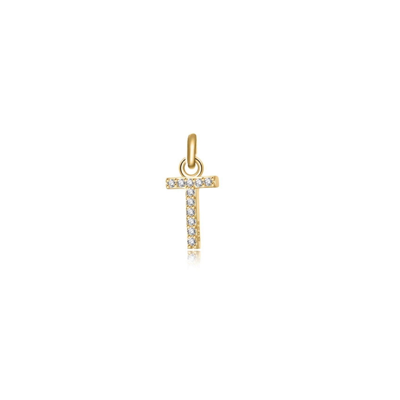 Collier "Little Initiale" ~ Argent Sterling