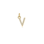 Charger l&#39;image dans la galerie, Collier &quot;Little Initiale&quot; ~ Argent Sterling
