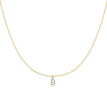 Charger l&#39;image dans la galerie, Collier &quot;Little Initiale&quot; ~ Argent Sterling
