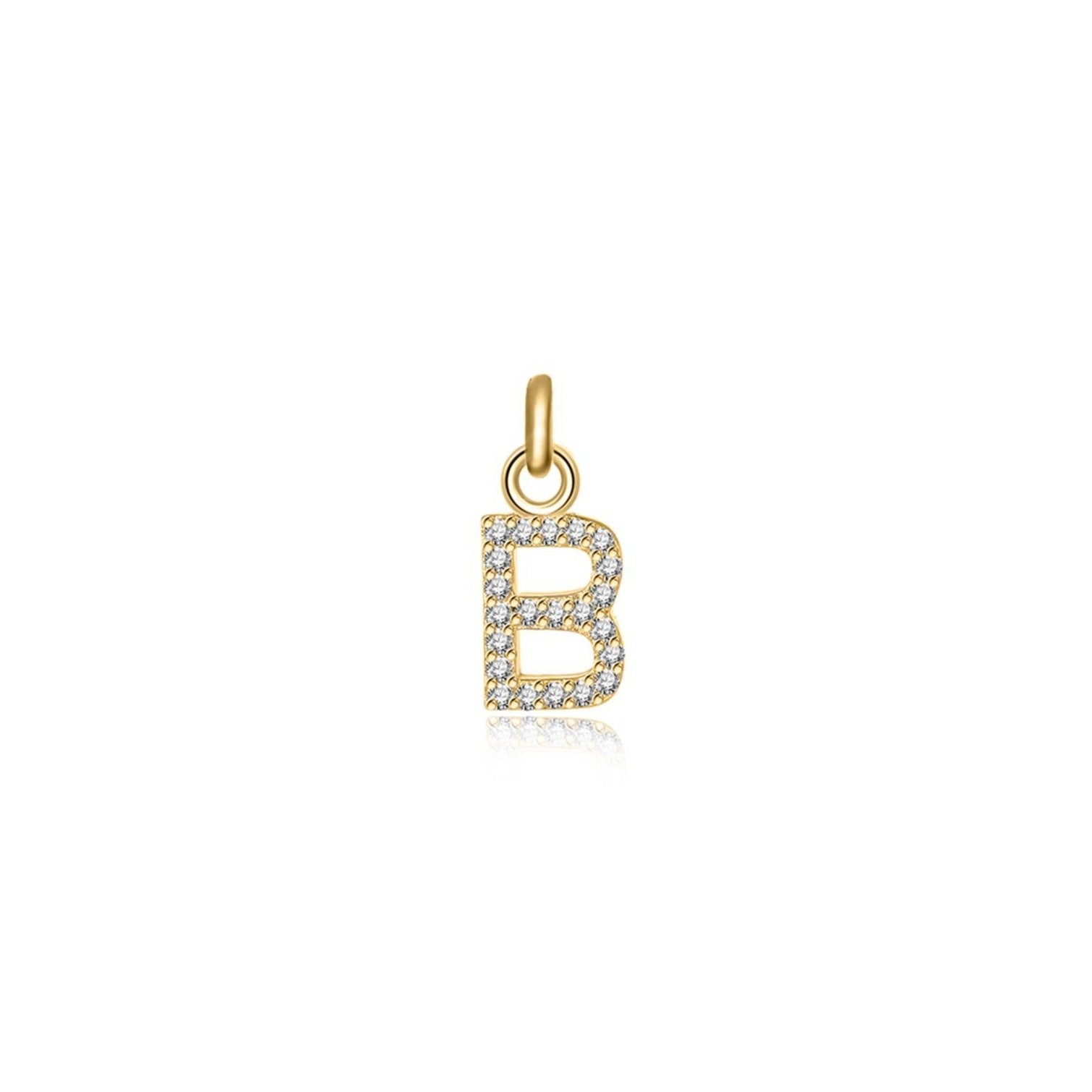 Collier "Little Initiale" ~ Argent Sterling
