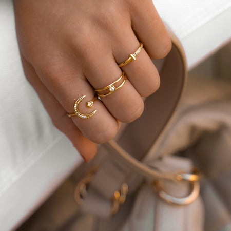 Bague "Switch" ~ Argent Sterling