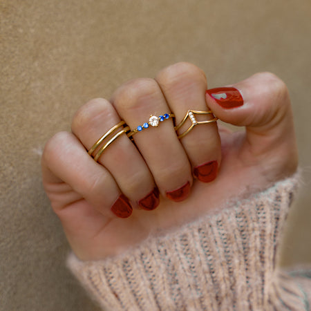 Bague "Timantit" ~ Argent Sterling