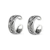 Boucles "Ear Cuff - Rustic" ~ Argent Sterling