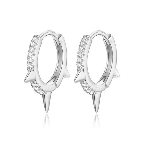 Boucles "Quatre-vingts" ~ Argent Sterling