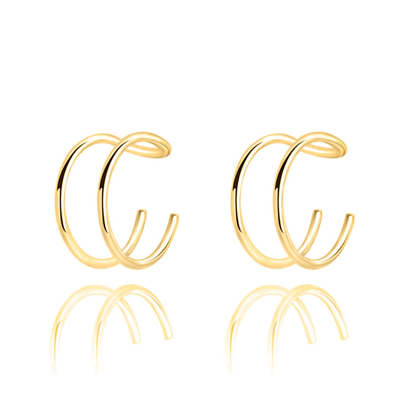 Boucles "Ear Cuff - U" ~ Argent Sterling