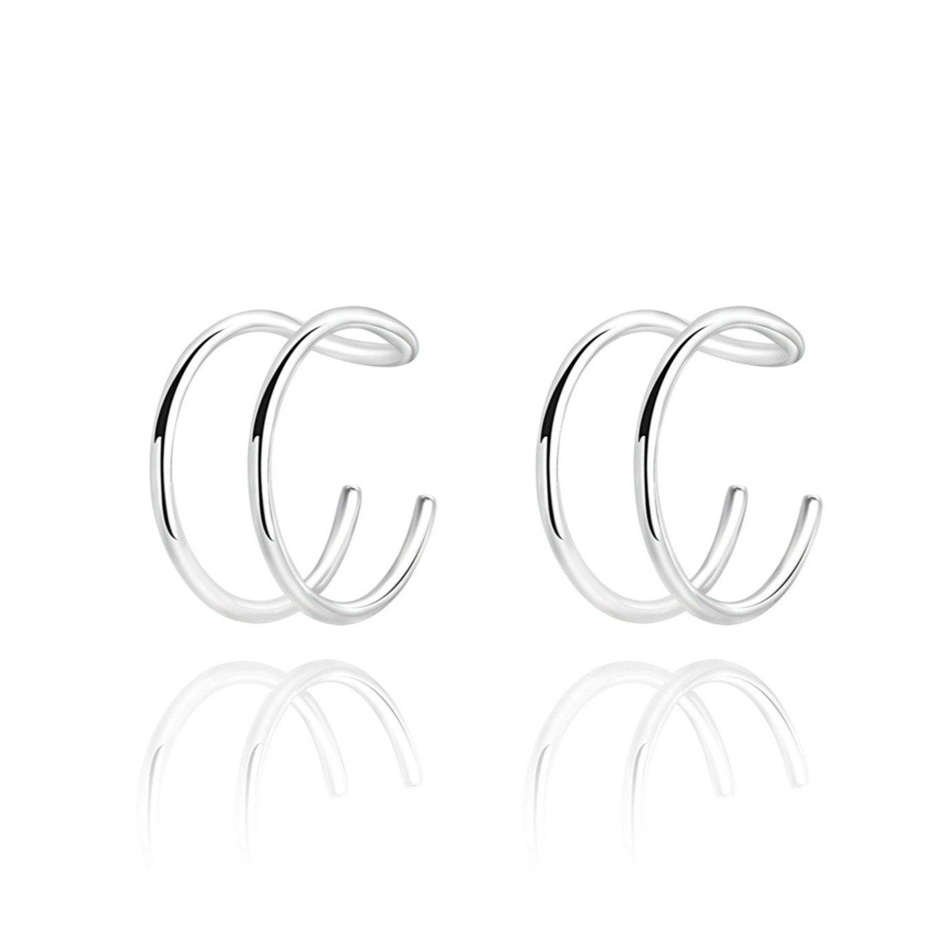 Boucles "Ear Cuff - U" ~ Argent Sterling