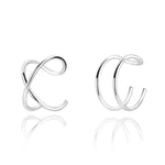 Charger l&#39;image dans la galerie, Boucles &quot;Ear Cuff - U&quot; ~ Argent Sterling
