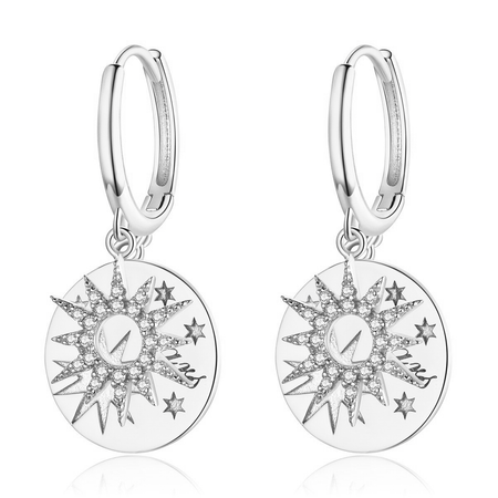 Boucles "Univers" ~ Argent Sterling