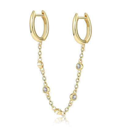 Boucle "Twin" ~ Argent Sterling