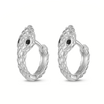 Charger l&#39;image dans la galerie, Boucles &quot;Petit Serpent&quot; ~ Argent Sterling
