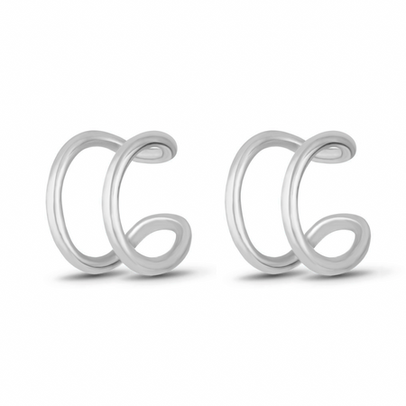 Boucles "Ear Cuff - Classique" ~ Argent Sterling
