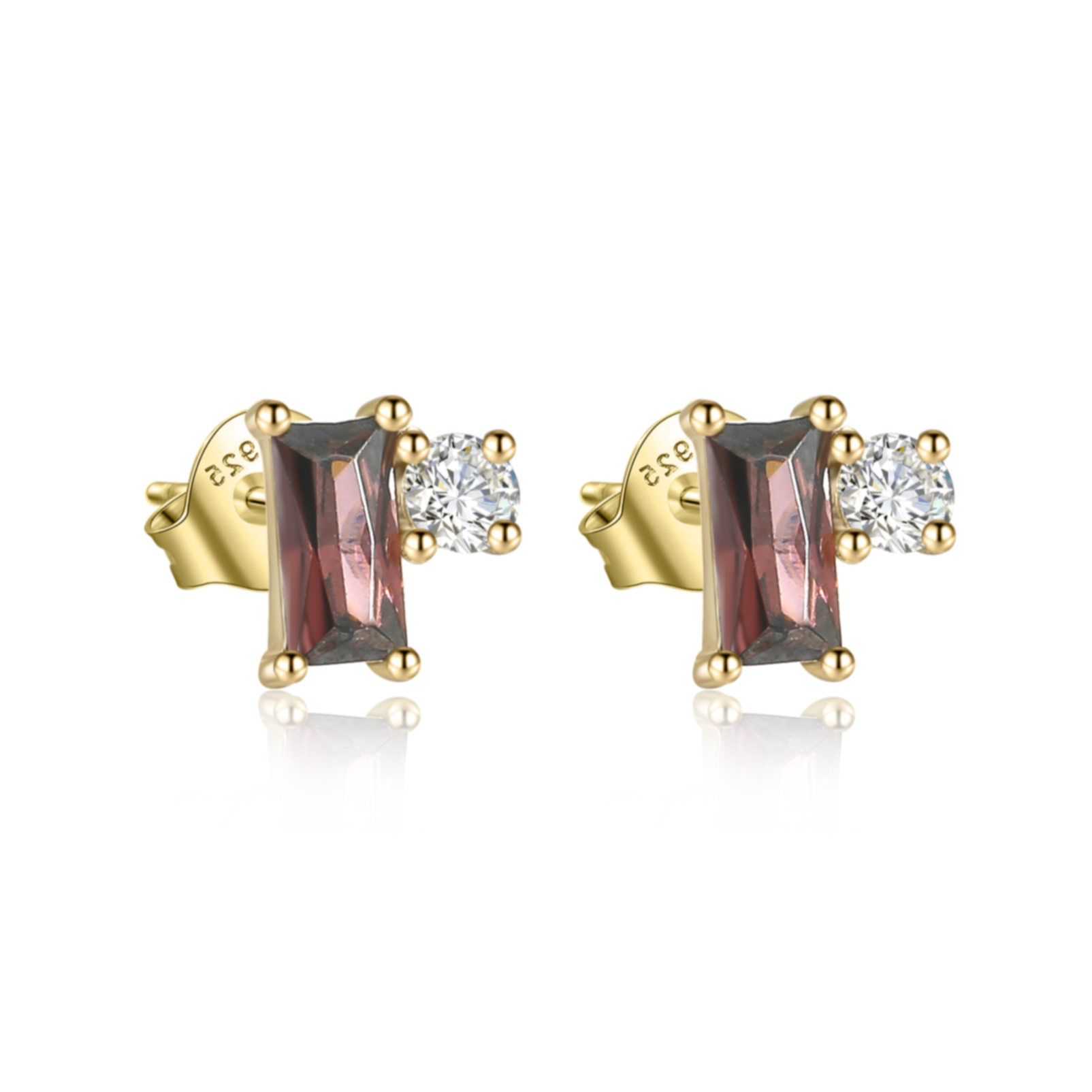 Boucles "Glamour Night" ~ Argent Sterling