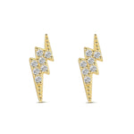 Charger l&#39;image dans la galerie, Boucles &quot;Tonnerre&quot; ~ Argent Sterling
