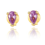 Charger l&#39;image dans la galerie, Boucles &quot;Violet&quot; ~ Argent Sterling
