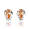 Boucles "Champagne" ~ Argent Sterling