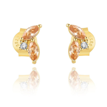 Boucles "Sensation Ambrée" ~ Argent Sterling