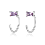 Charger l&#39;image dans la galerie, Boucles &quot;Cavalier&quot; ~ Argent Sterling
