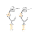 Charger l&#39;image dans la galerie, Boucles &quot;Royal&quot; ~ Argent Sterling
