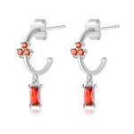 Charger l&#39;image dans la galerie, Boucles &quot;Aura&quot; ~ Argent Sterling
