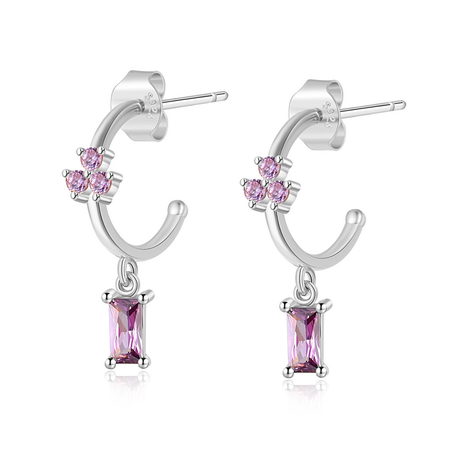Boucles "Aura" ~ Argent Sterling