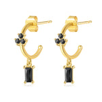 Charger l&#39;image dans la galerie, Boucles &quot;Royal&quot; ~ Argent Sterling
