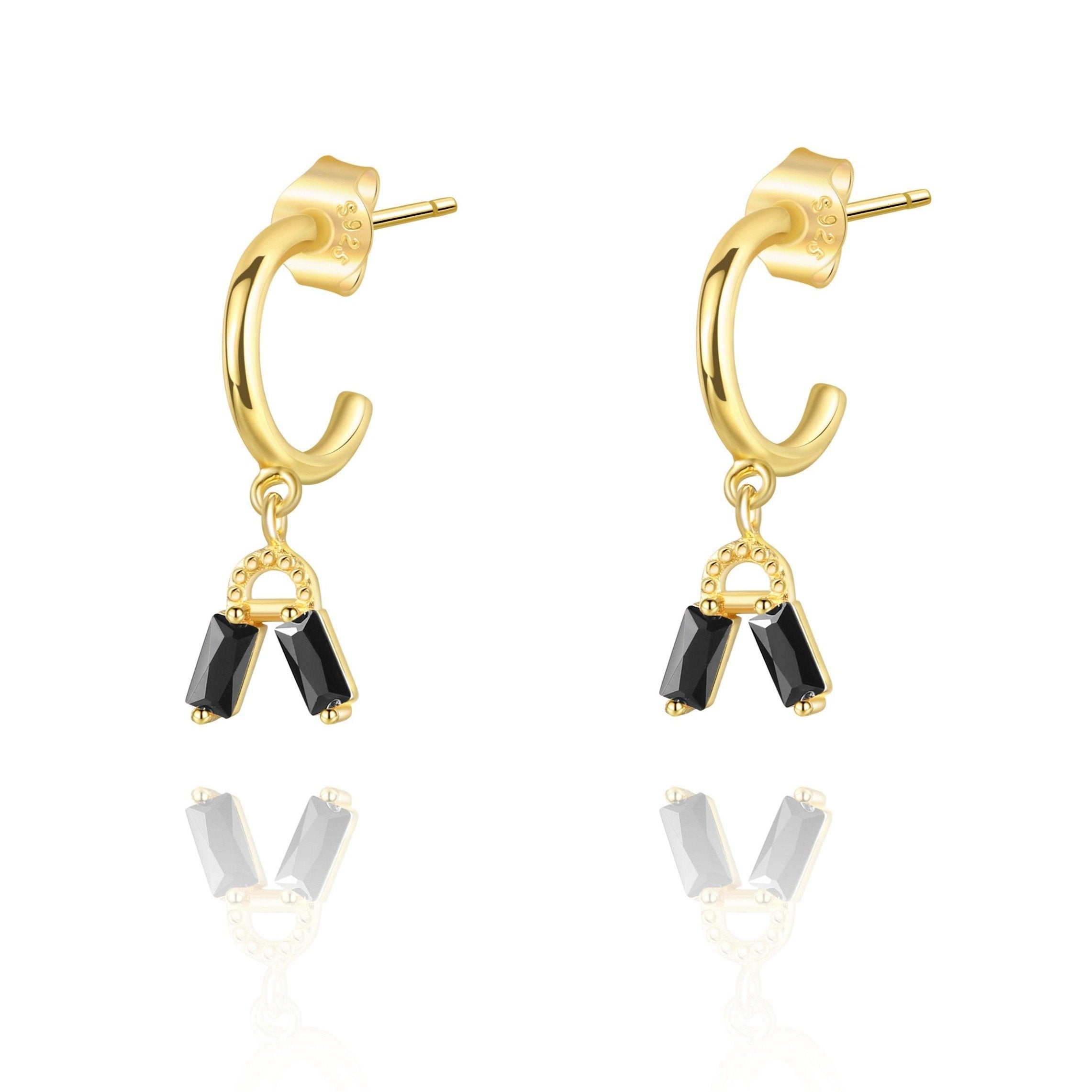 Boucles "Liberté" ~ Argent Sterling