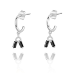 Charger l&#39;image dans la galerie, Boucles &quot;Liberté&quot; ~ Argent Sterling

