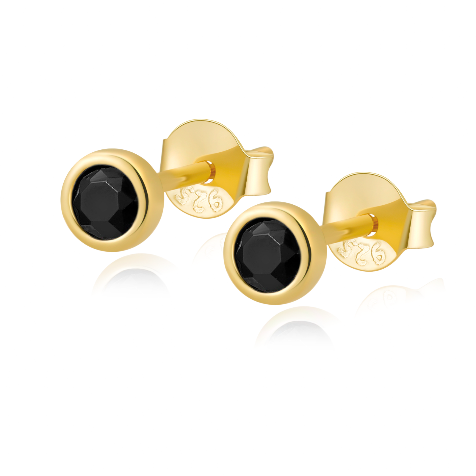 Boucles "Pin" ~ Argent Sterling