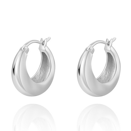 Boucles "Avant-garde" ~ Argent Sterling