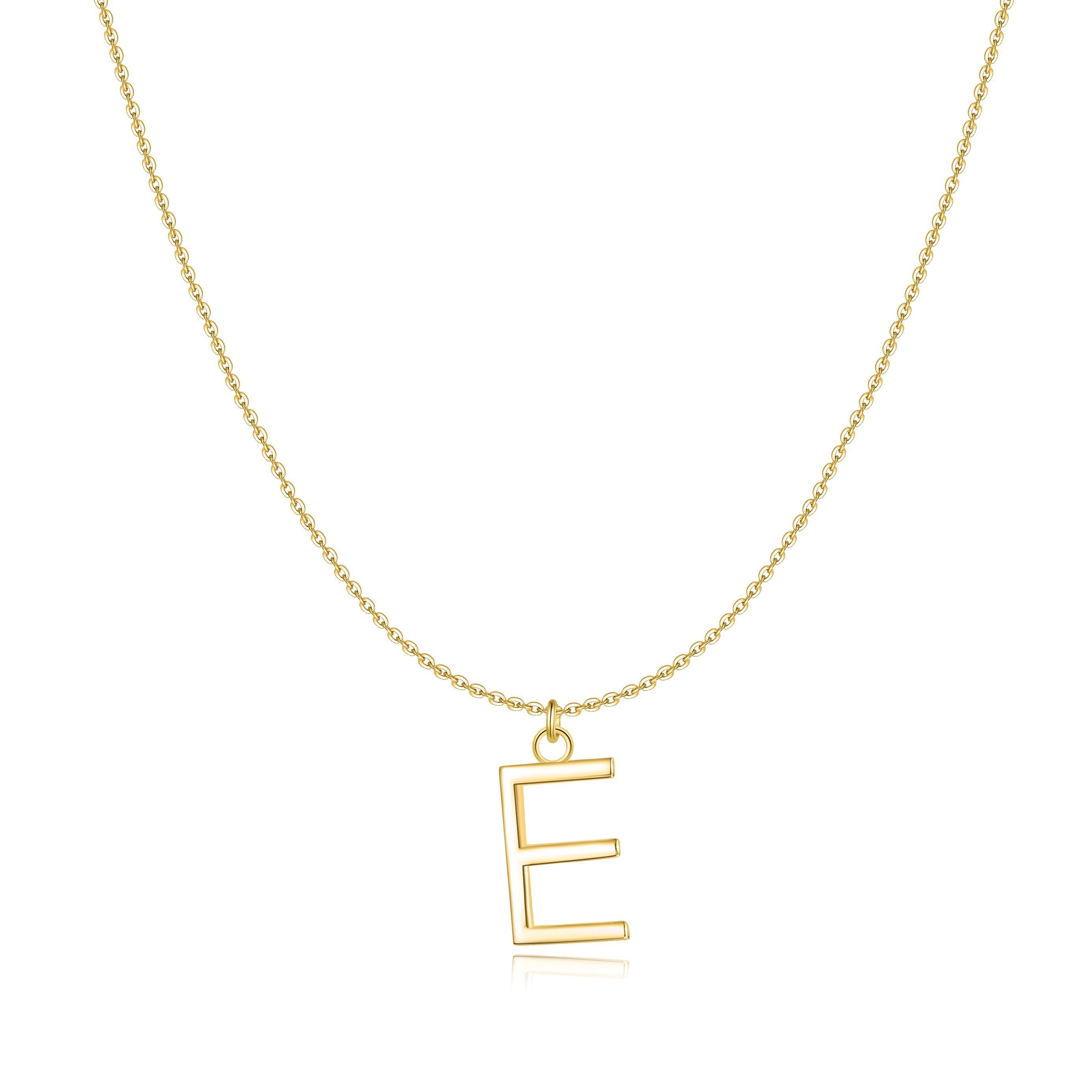 Collier "Lettre" ~ Argent Sterling