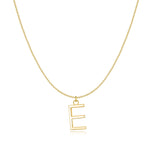 Charger l&#39;image dans la galerie, Collier &quot;Lettre&quot; ~ Argent Sterling
