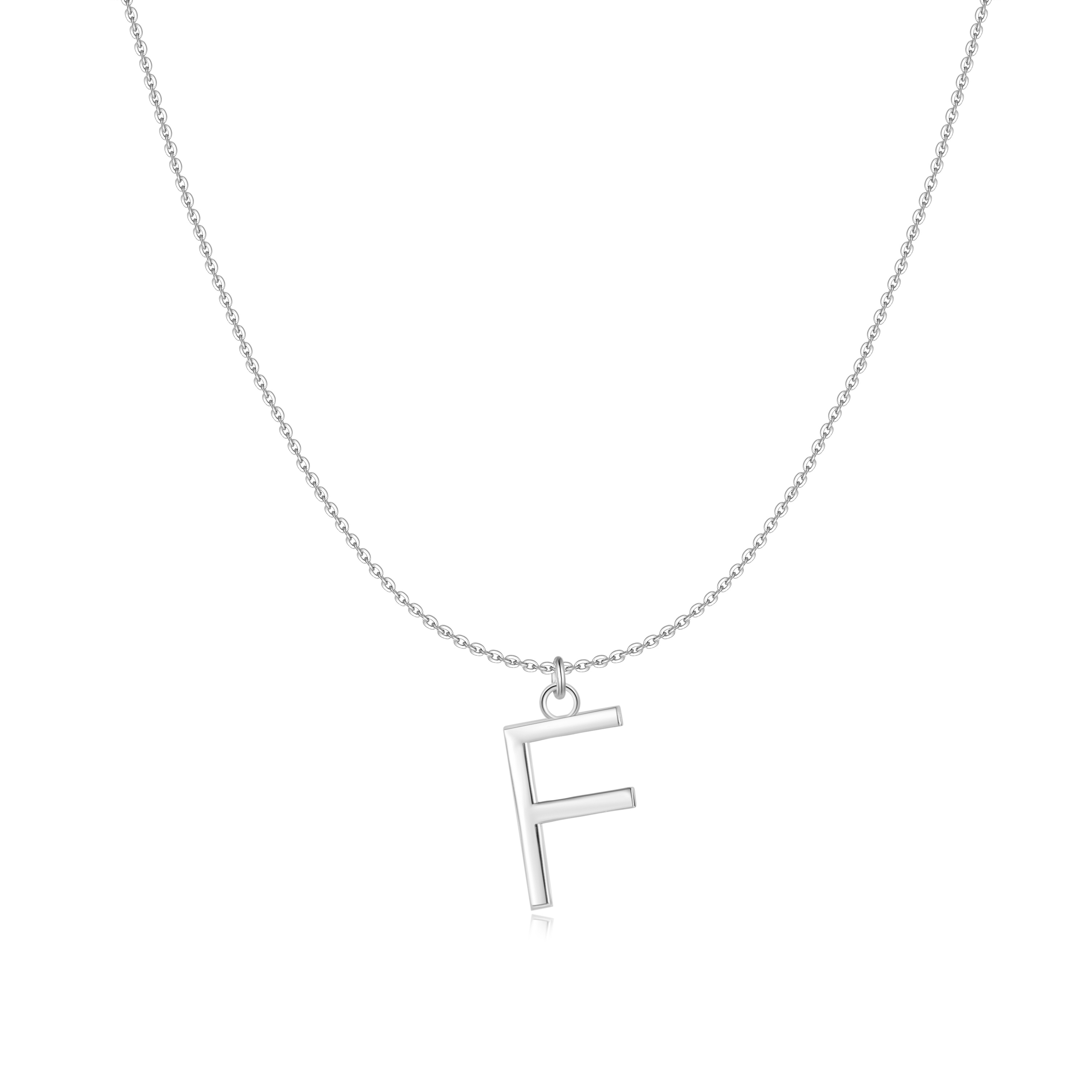 Collier "Lettre" ~ Argent Sterling