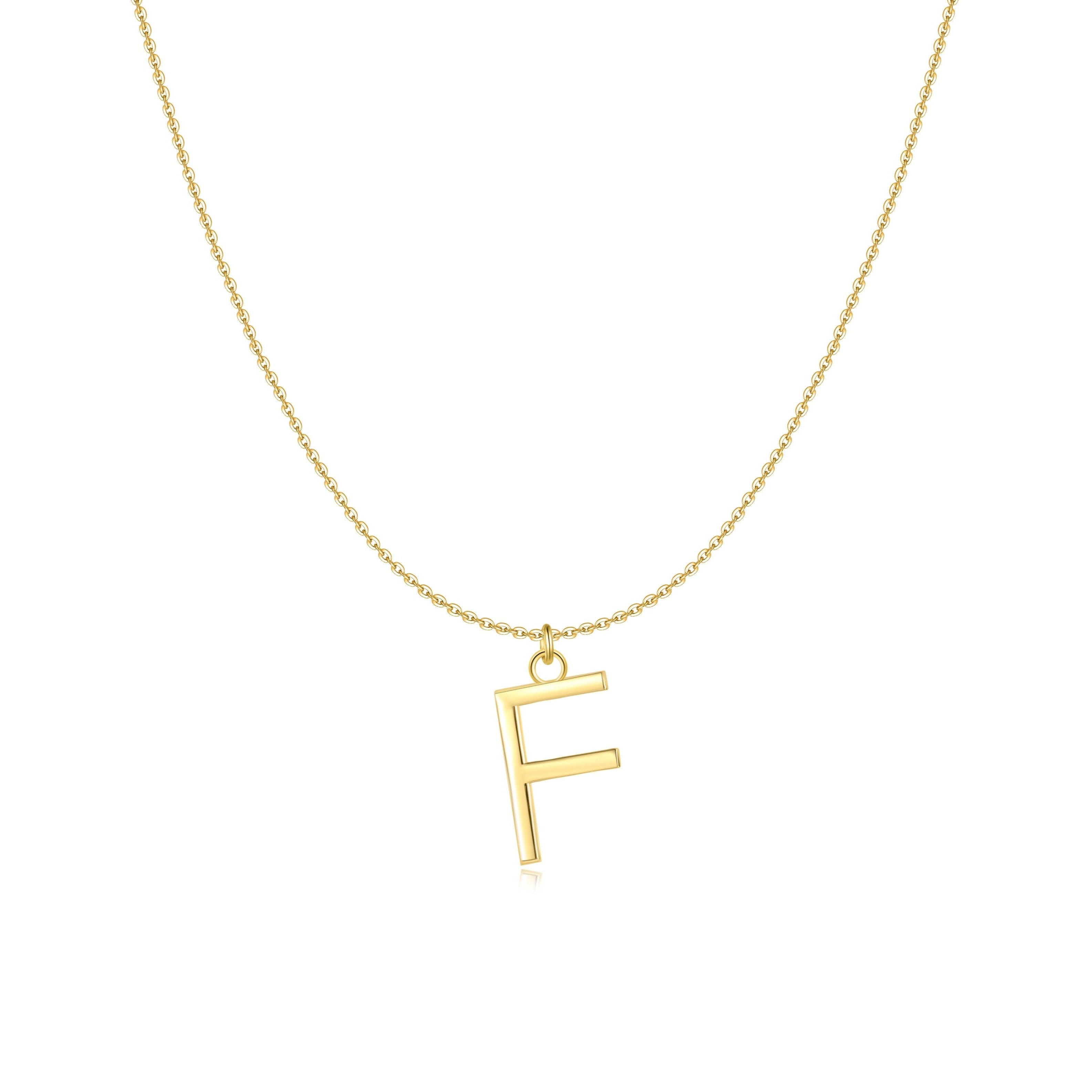 Collier "Lettre" ~ Argent Sterling
