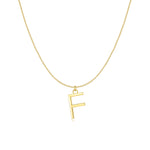 Charger l&#39;image dans la galerie, Collier &quot;Lettre&quot; ~ Argent Sterling
