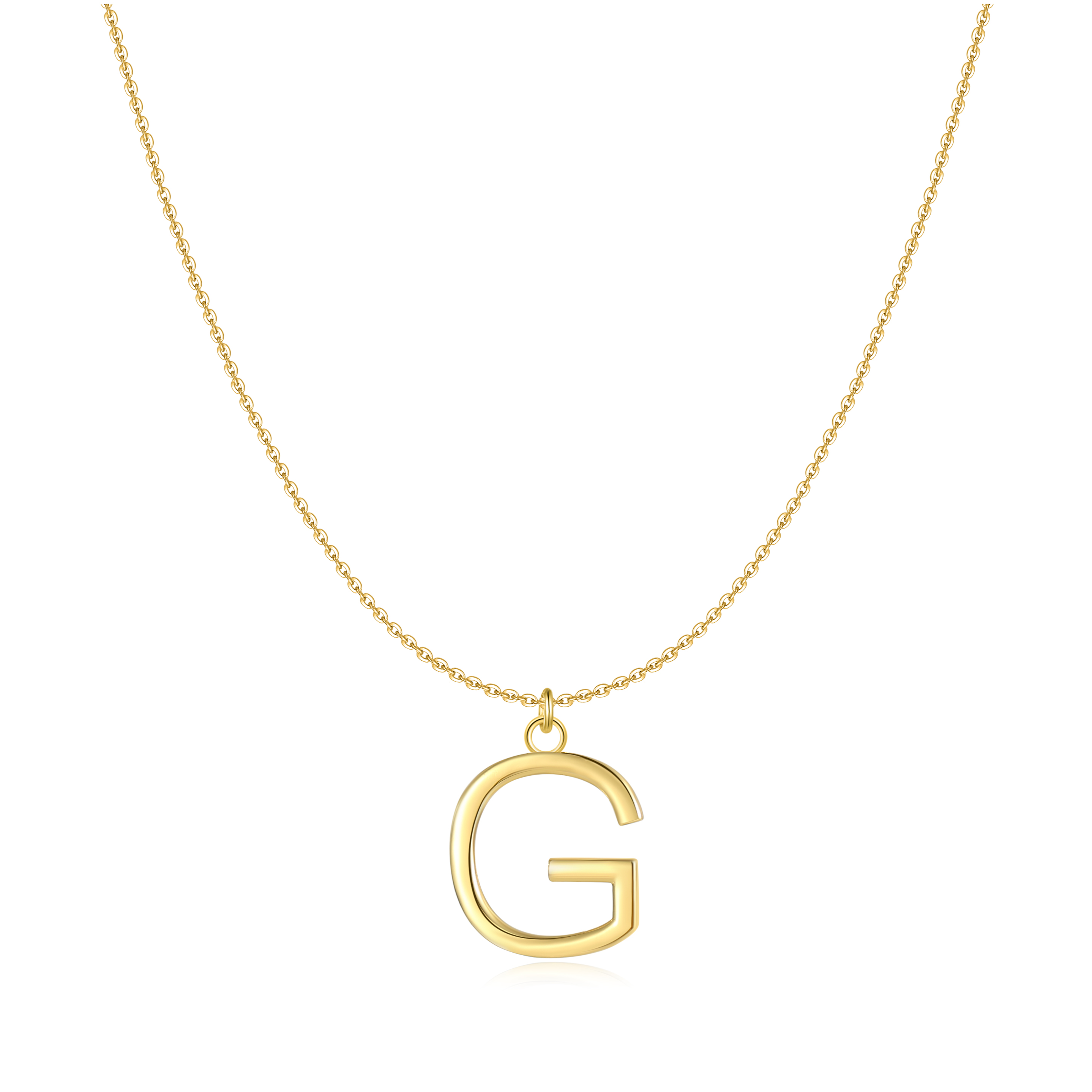 Collier "Lettre" ~ Argent Sterling