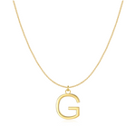 Charger l&#39;image dans la galerie, Collier &quot;Lettre&quot; ~ Argent Sterling
