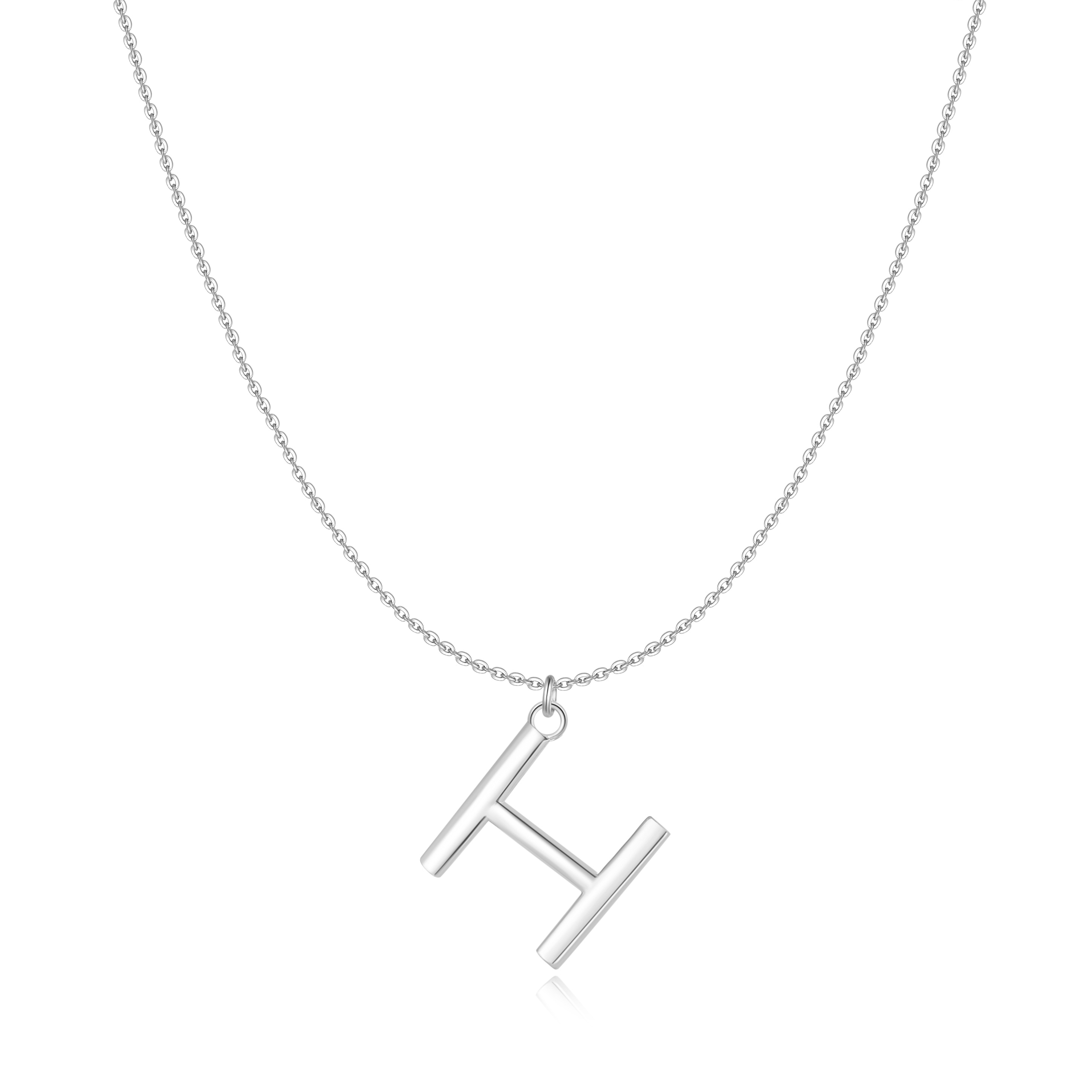 Collier "Lettre" ~ Argent Sterling