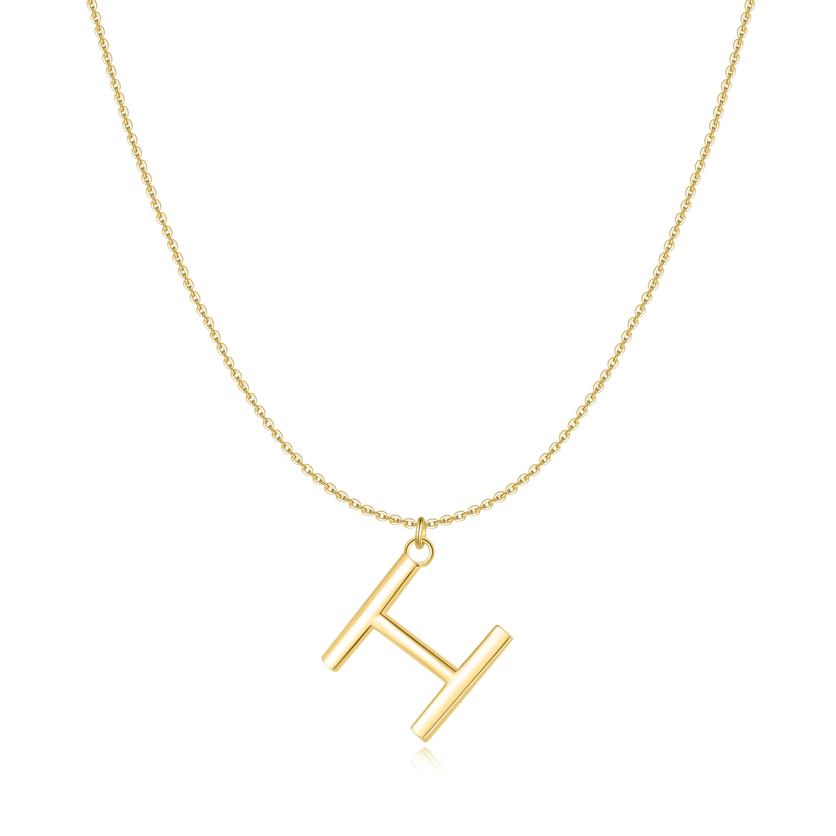 Collier "Lettre" ~ Argent Sterling