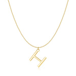 Charger l&#39;image dans la galerie, Collier &quot;Lettre&quot; ~ Argent Sterling

