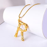 Charger l&#39;image dans la galerie, Collier &quot;Boho Bamboo&quot; ~ Or
