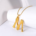 Charger l&#39;image dans la galerie, Collier &quot;Boho Bamboo&quot; ~ Or
